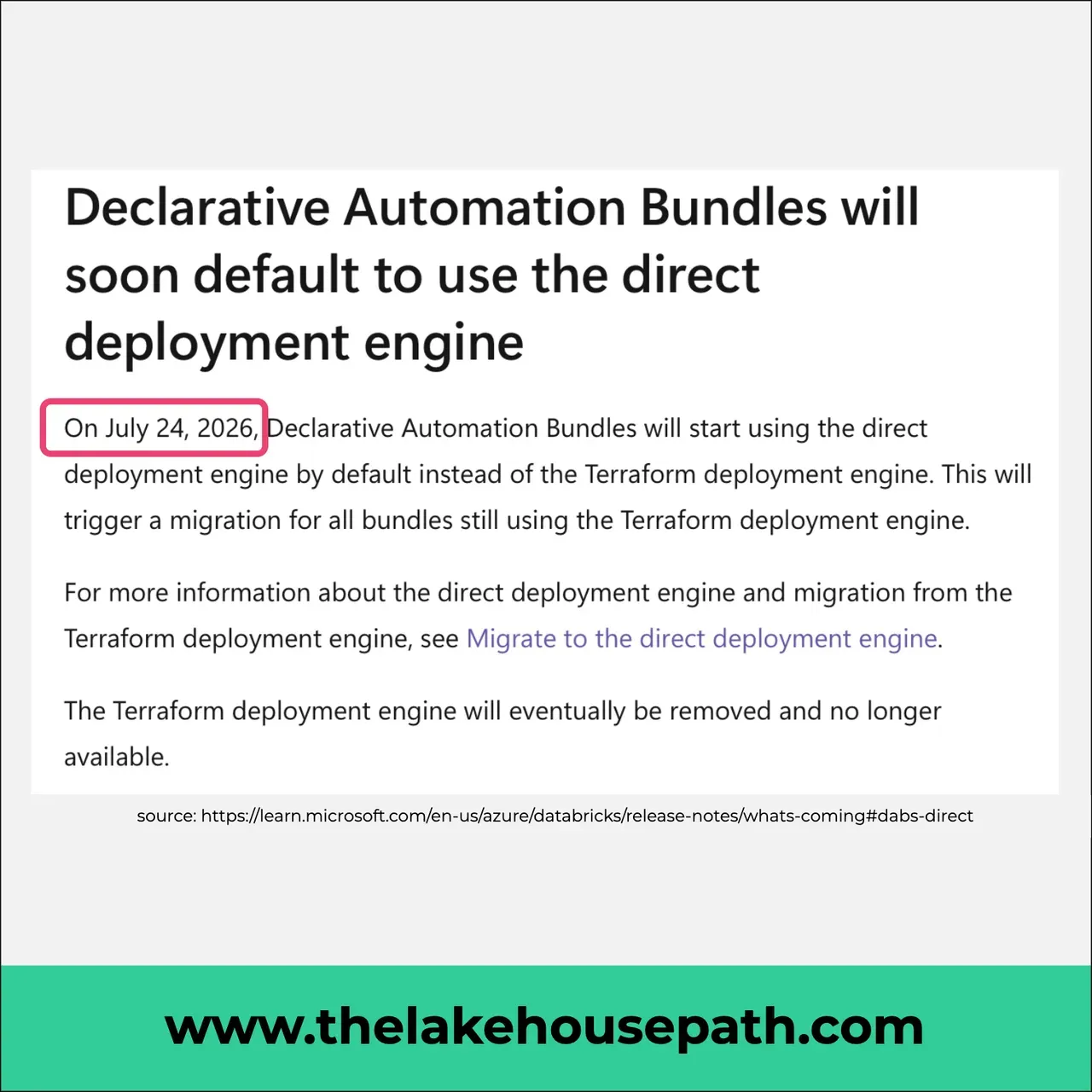 Image for the post Databricks DAB Direct Engine as Default