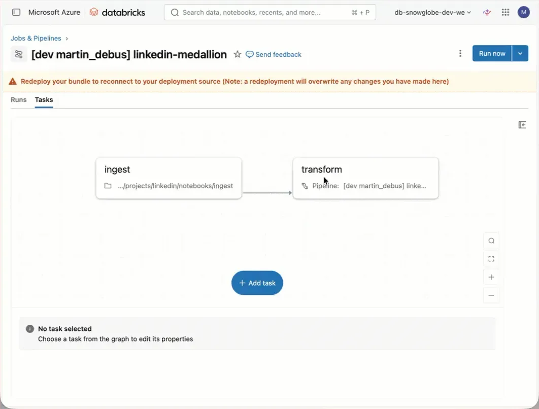 Image for the post Databricks Jobs Disable Task