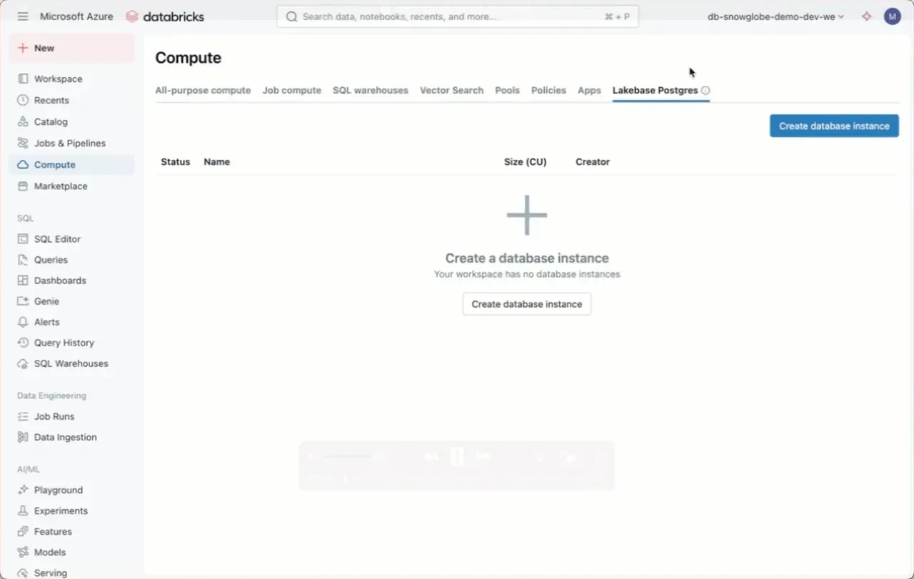 Image for the post Lakebase in Public Preview