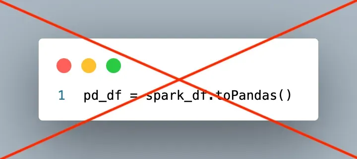 Image for the post Never Use Pandas in Databricks for Data Transformation