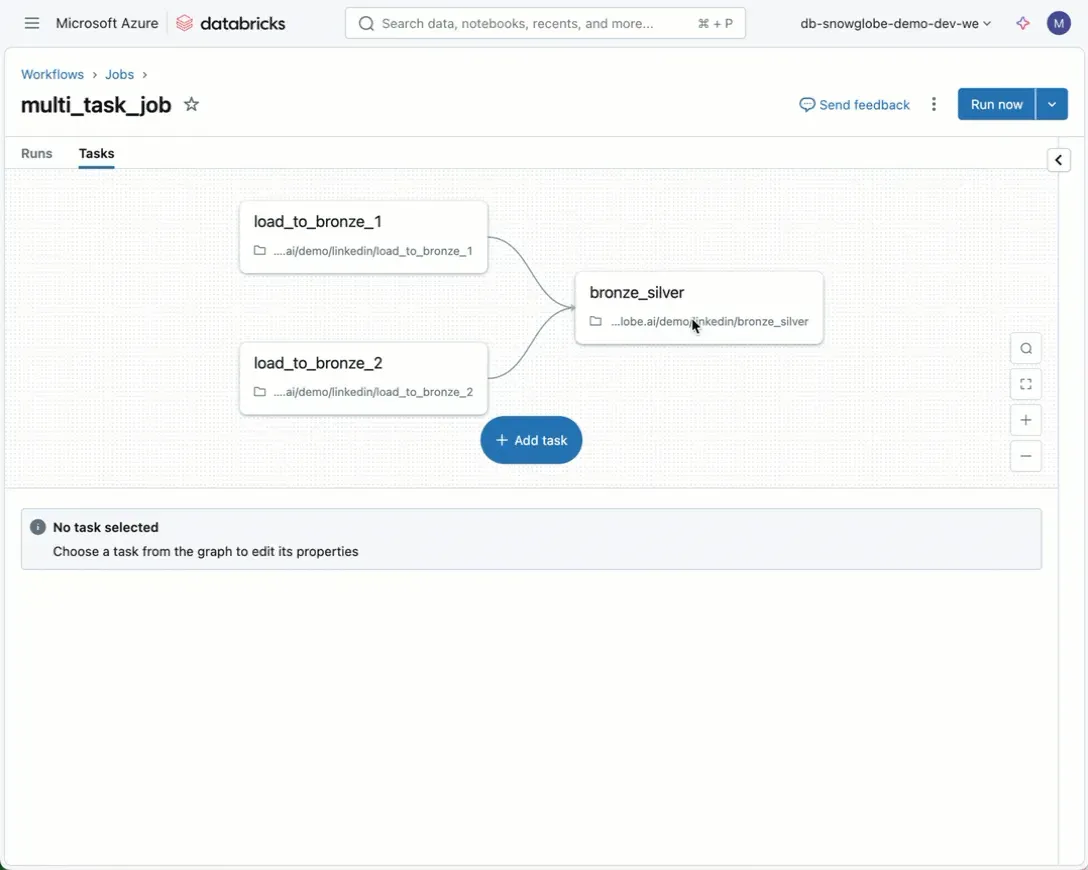 Image for the post Run subset of tasks from Job
