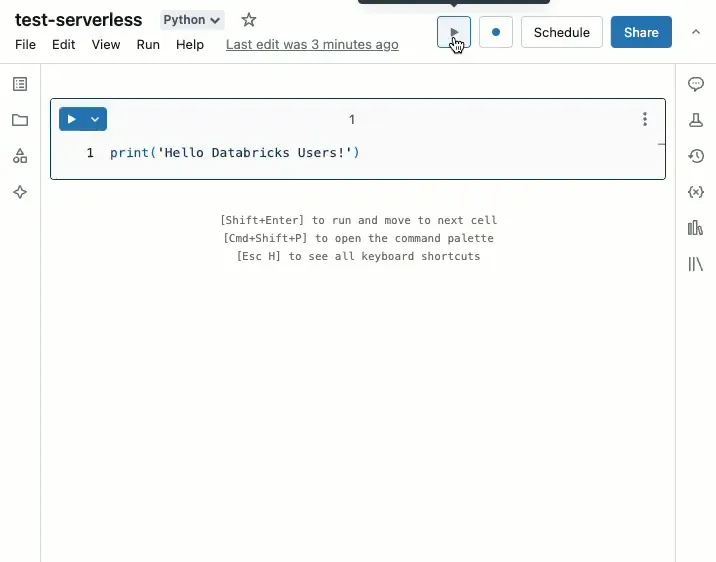 Image for the post Databricks Serverless Compute Startup