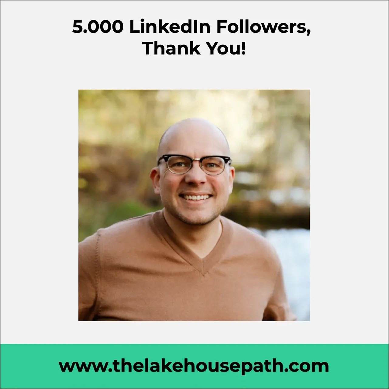 Image for the post 5.000 LinkedIn Followers