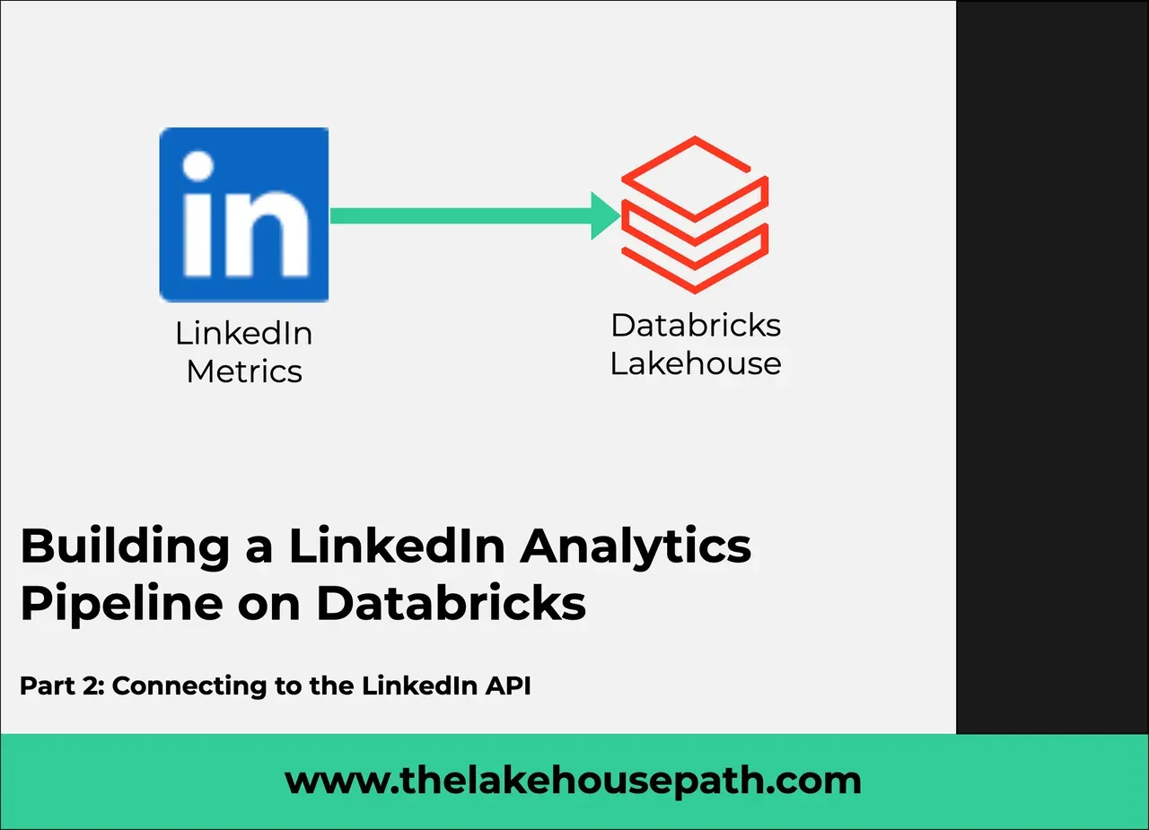 Image for the post Building a LinkedIn Analytics Pipeline on Databricks - Part 2